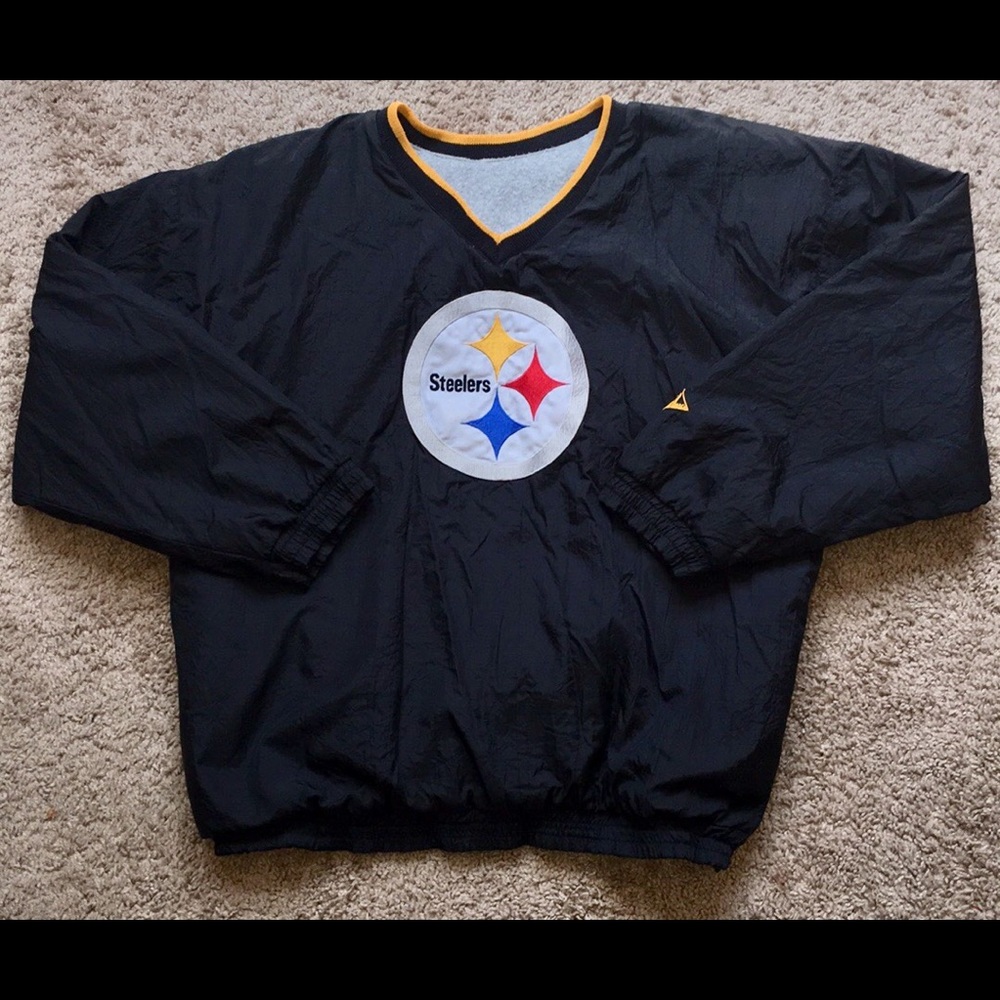 Vintage Pittsburgh Steelers Reversible Pullover